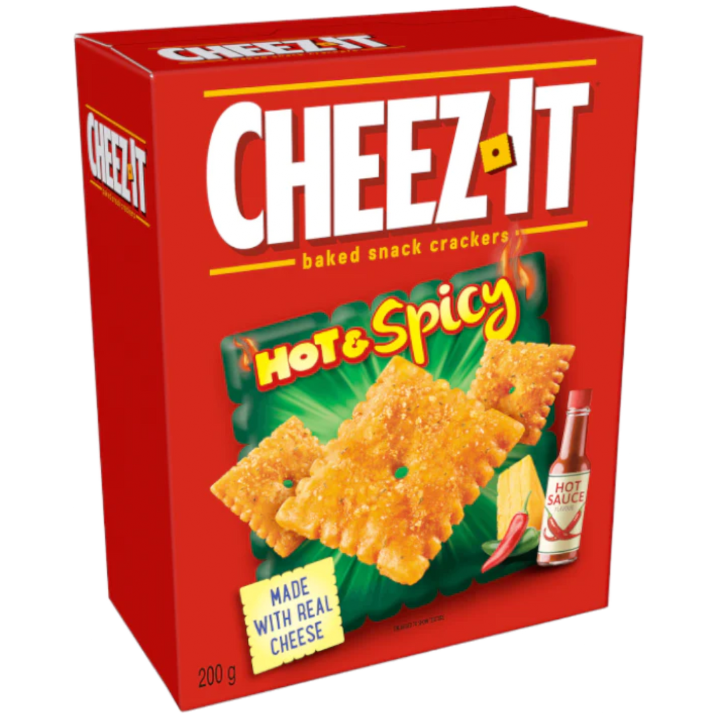 Cheez-It Crackers Hot & Spicy Big Box (Canada) - 7oz (200g)