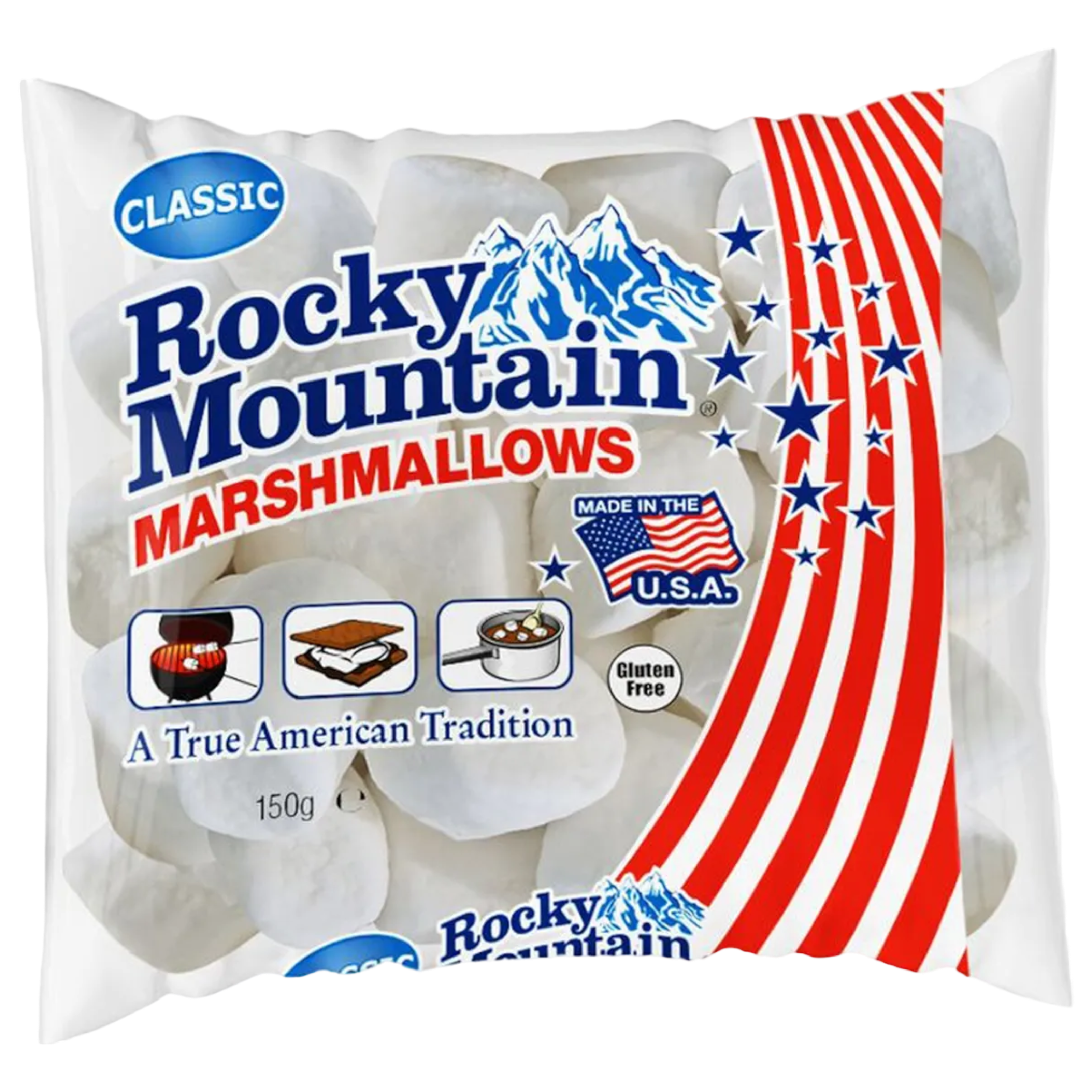 Rocky Mountain - 'Classic' White Marshmallows - 5.29oz (150g)