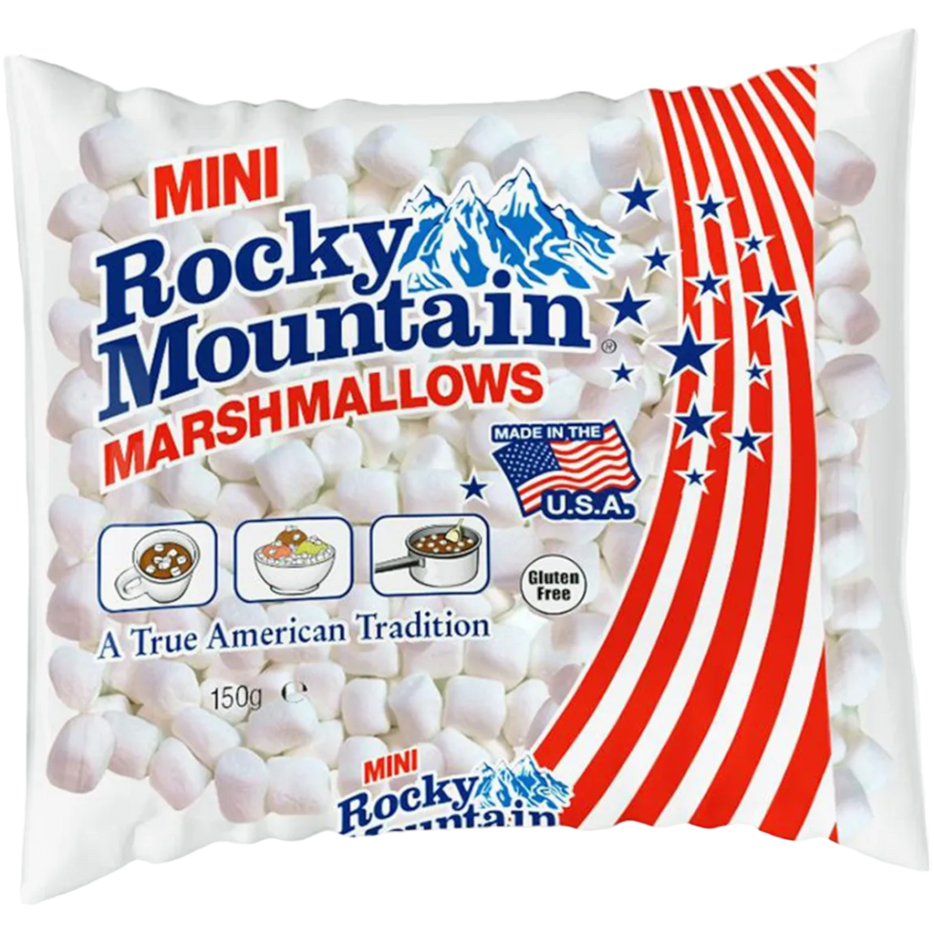 Rocky Mountain - 'Mini' White Marshmallows - 5.29oz (150g)