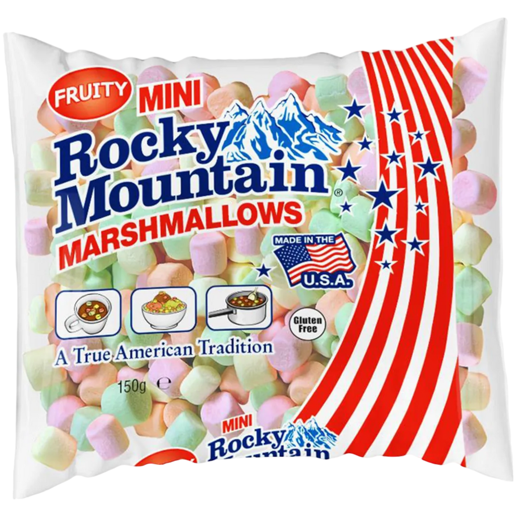 Rocky Mountain - 'Mini' Fruity Marshmallows - 5.29oz (150g)