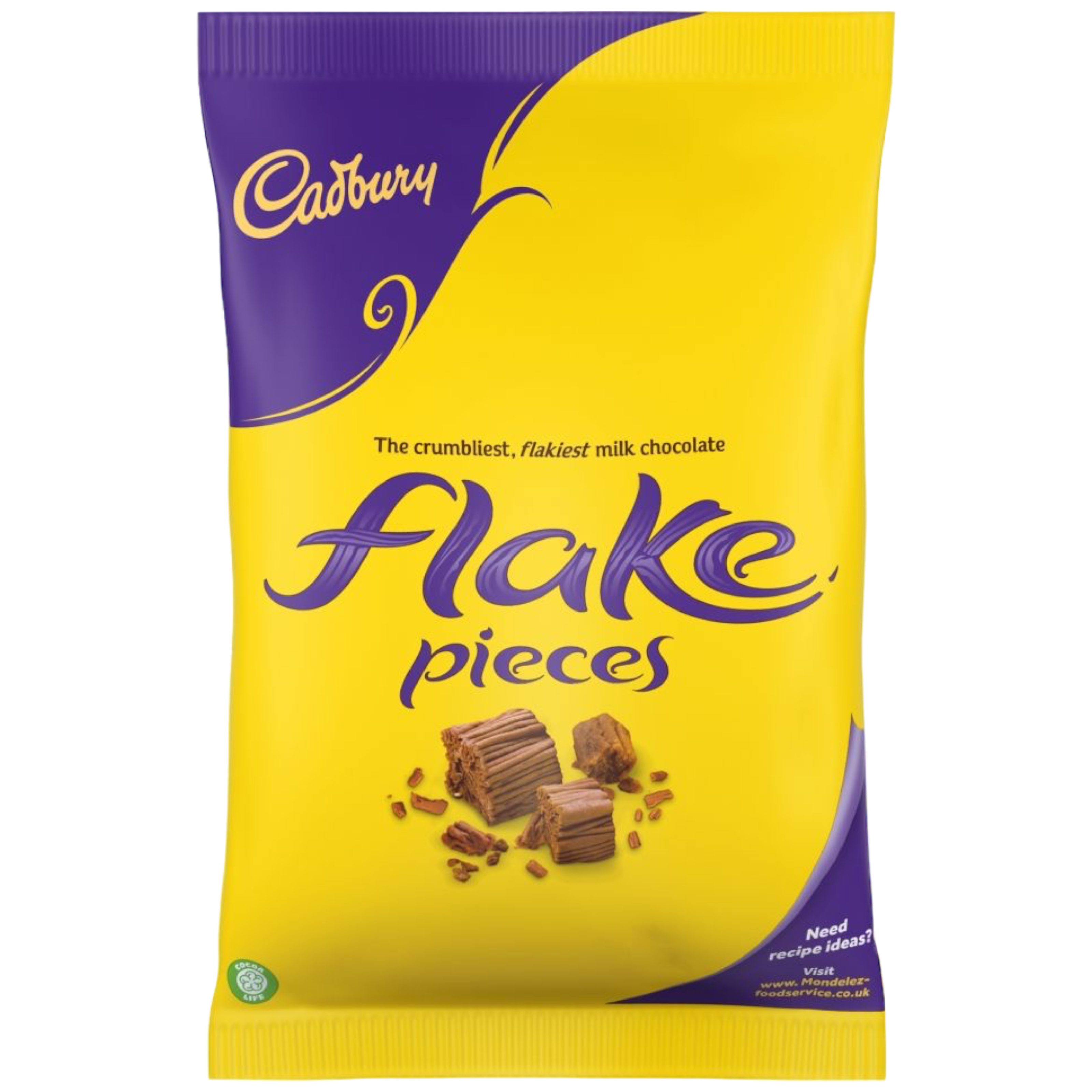 Cadbury Flake Pieces Chocolate Bag - 17.6oz (500g)