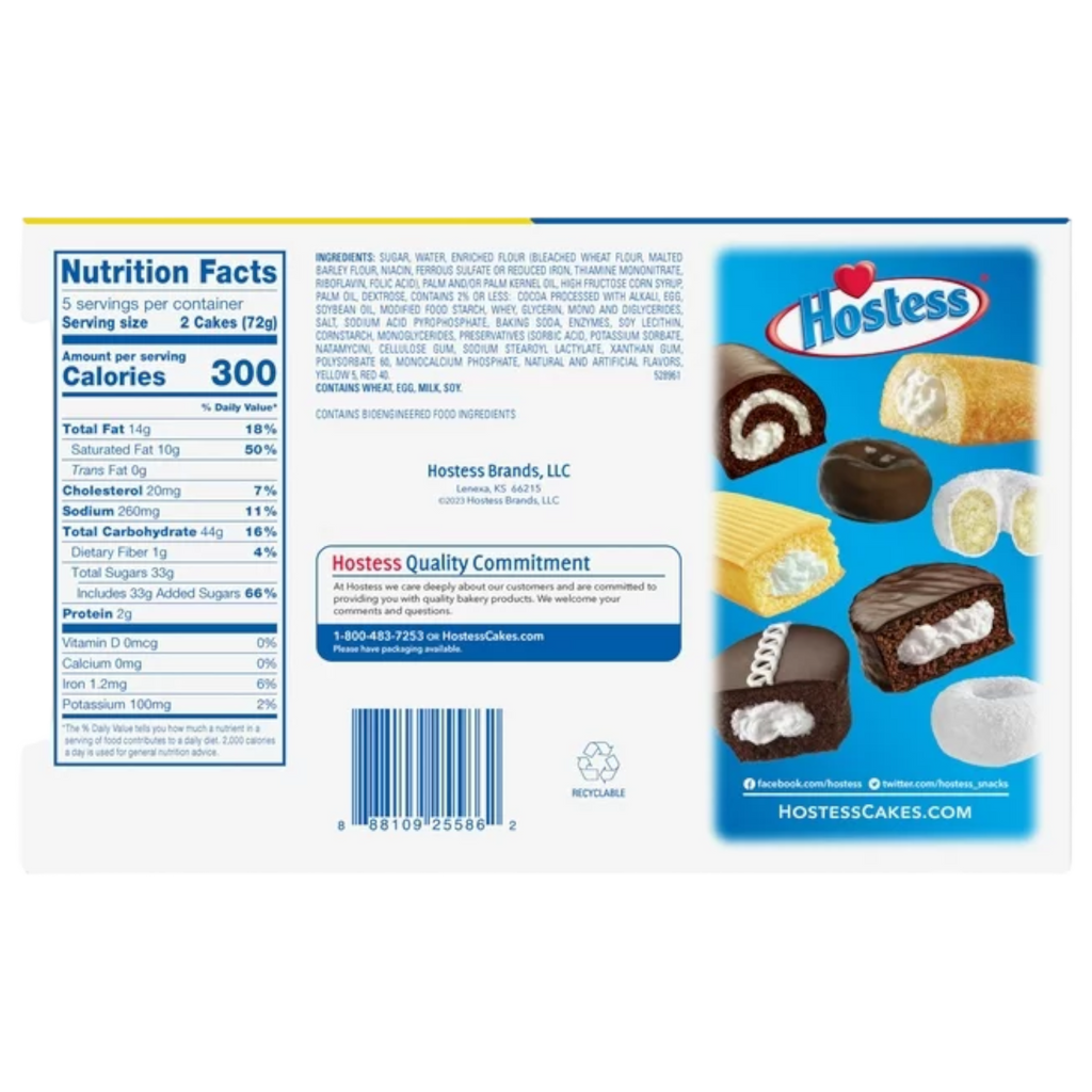 Hostess Mashups (Ding Dongs x Twinkies)