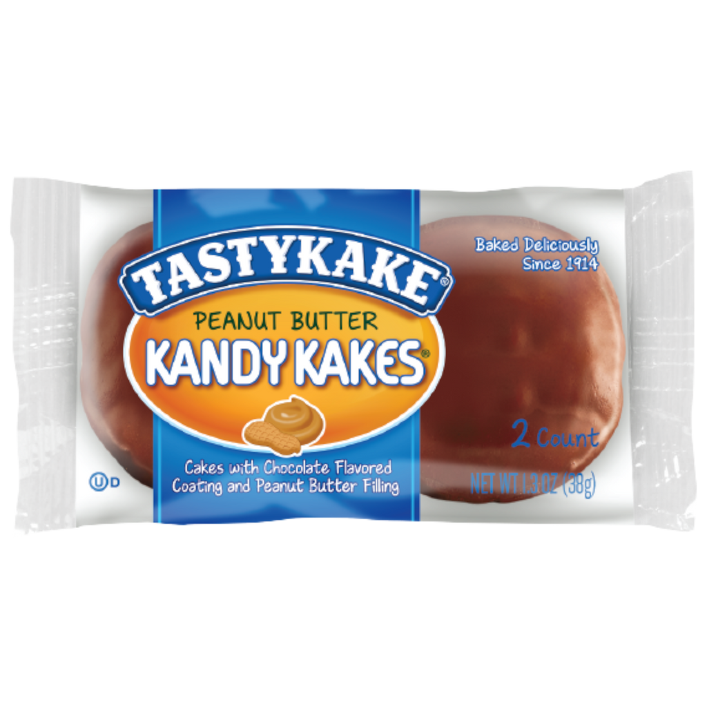 Tastykake Peanut Butter Kandy Kakes Twin Pack - 1.3oz (38g) BB 2ND OCT 23