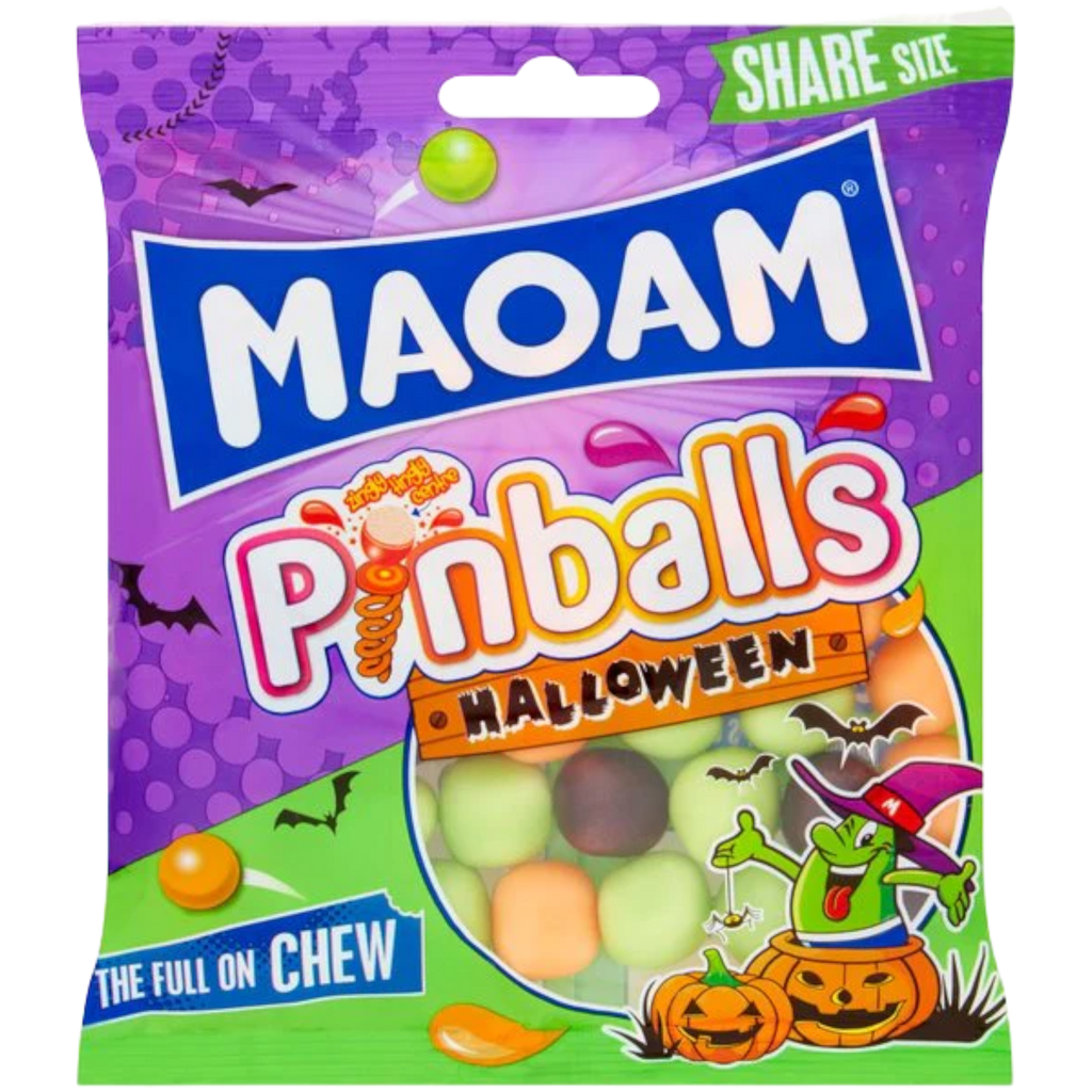 Maoam Halloween Pinballs - 4.93oz (140g)