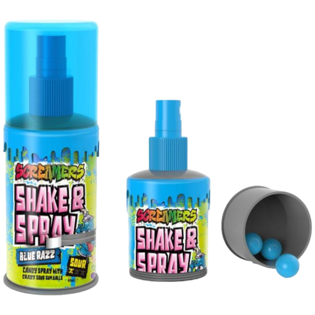 Candy Screamers Blue Raspberry Shake & Spray - 2.02fl.oz (60ml)