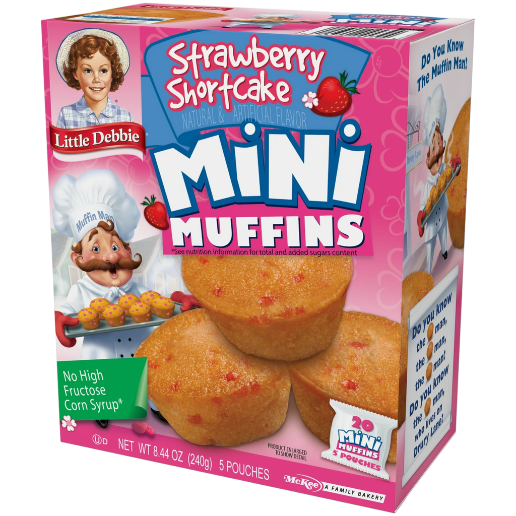 Little Debbie Mini Muffins (Strawberry Shortcake)