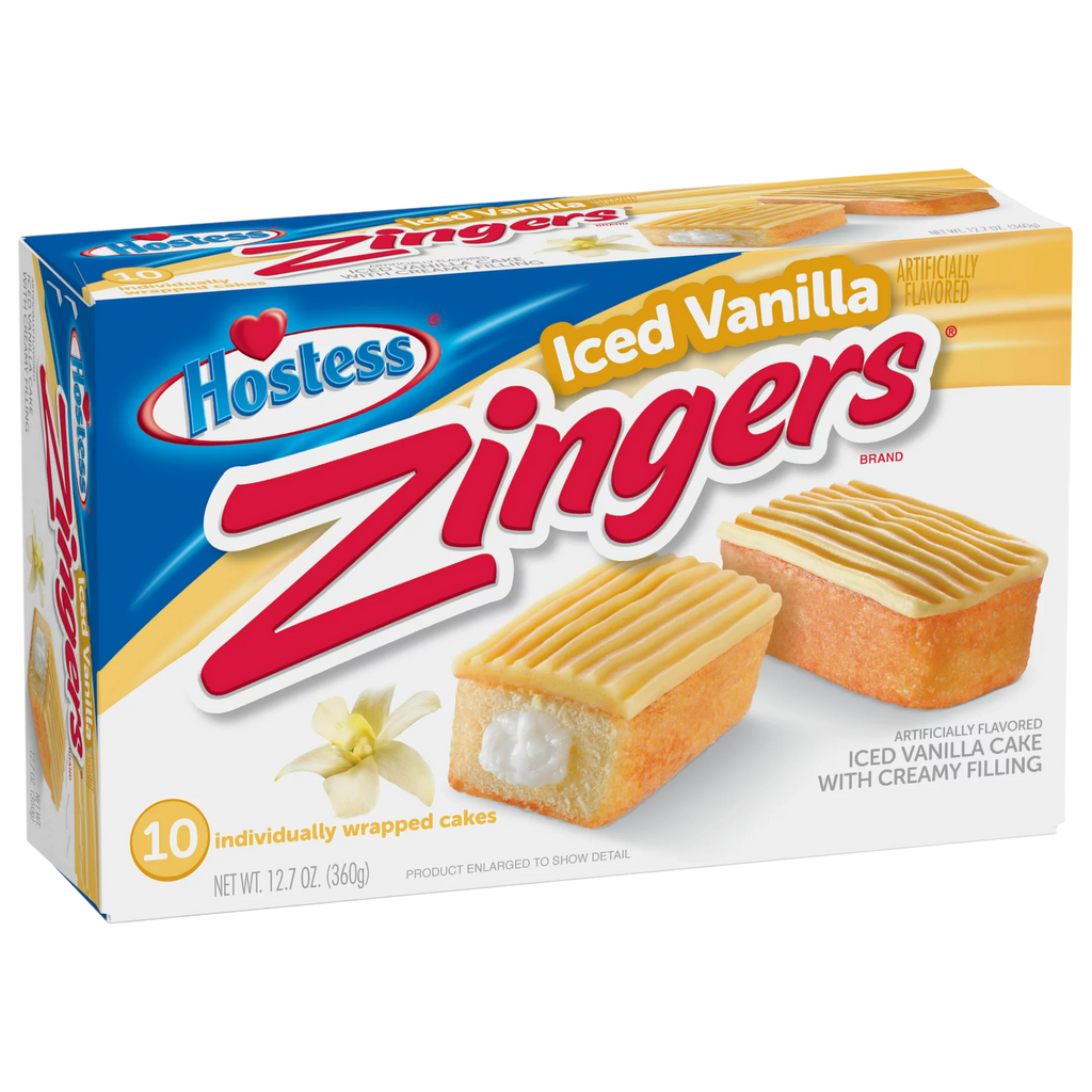 Hostess Iced Vanilla Zingers