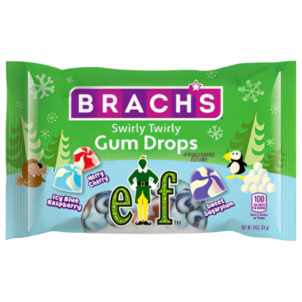 Brach's Elf Swirly Twirly Gum Drops - 2.5oz (70g)