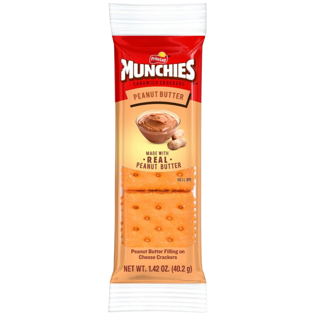 Munchies Peanut Butter on Cheese Crackers - 1.42oz (40.2g)