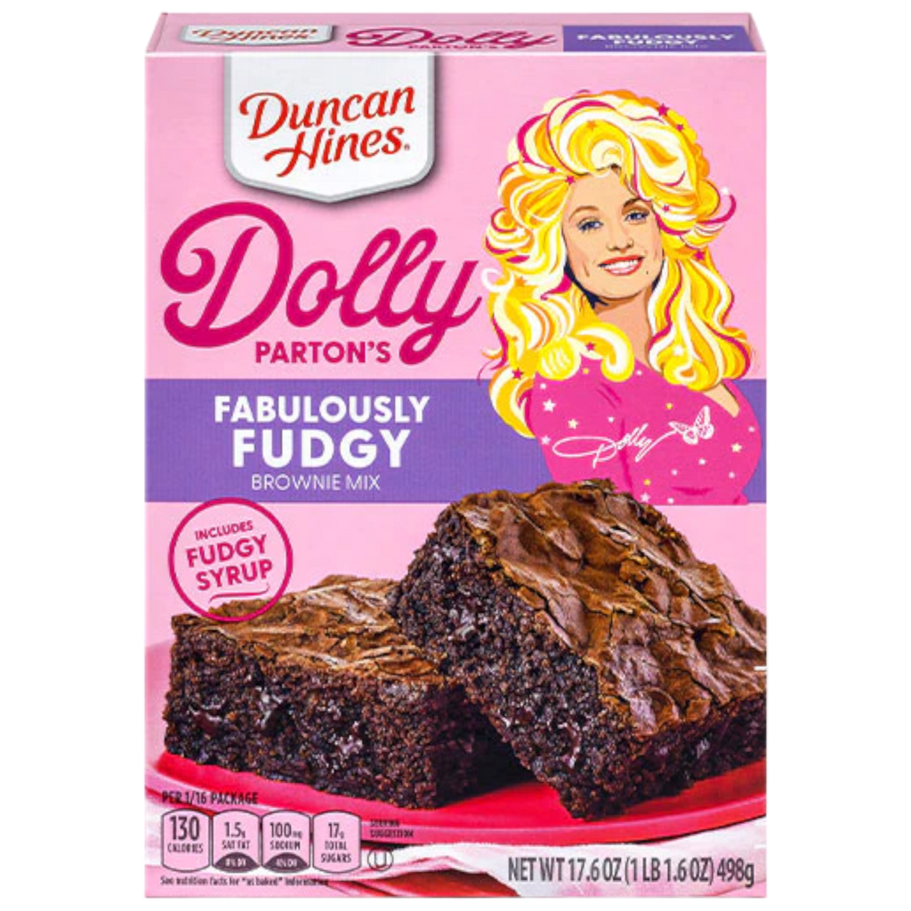 Dolly Parton's Fabulously Fudgy Brownie Mix - 17.6oz (498g)