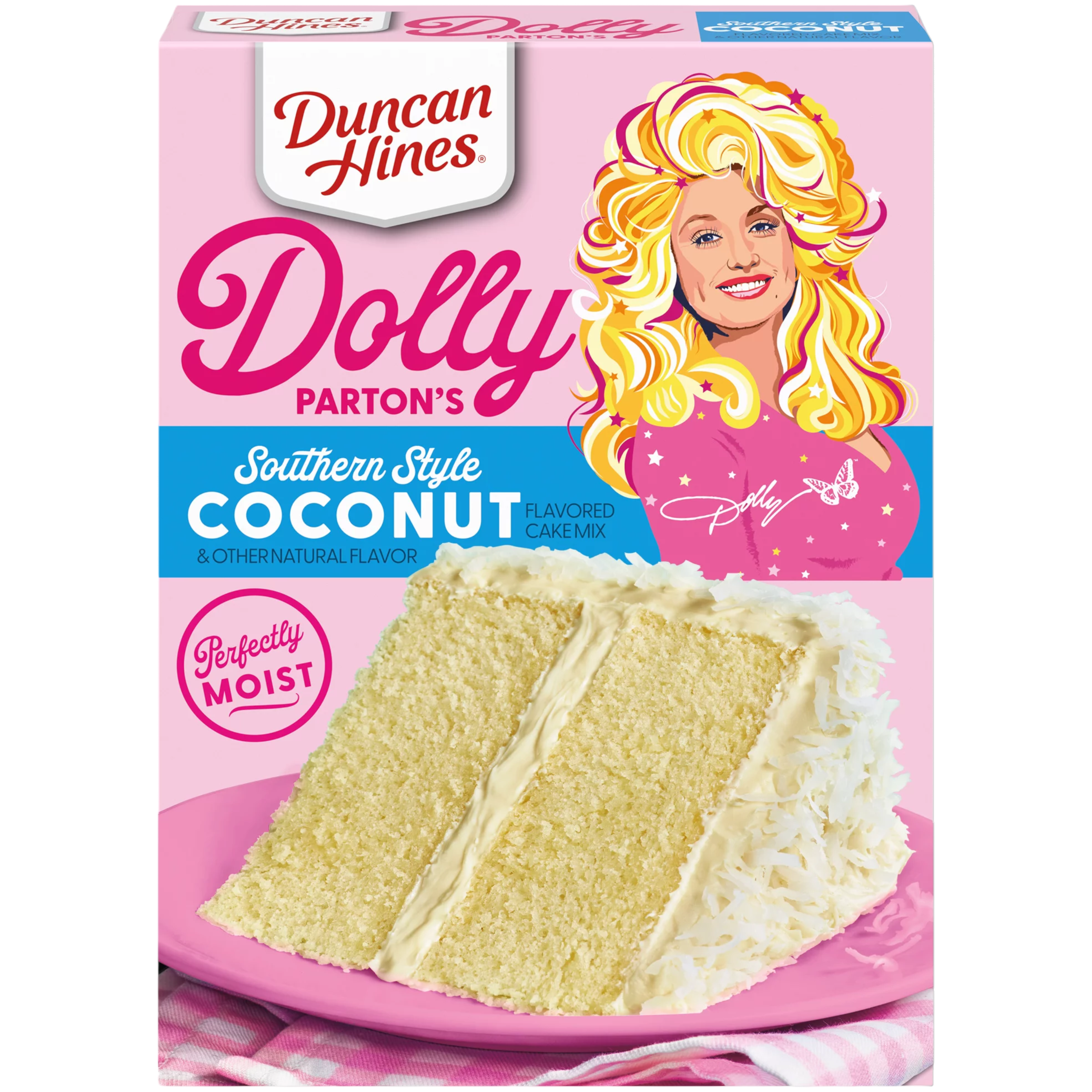 Dolly Parton's Favorite Coconut Flavored Cake Mix - 15.25oz (432g)