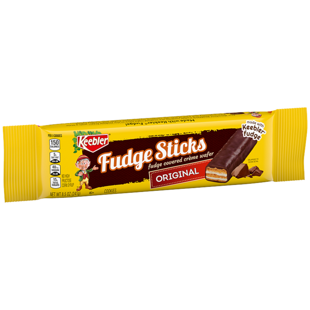 Keebler Fudge Sticks Original Fudge Covered Creme Wafers Family Size - 8.5oz (241g)