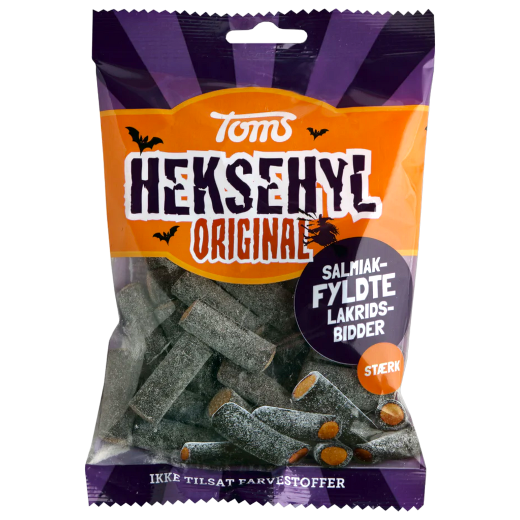 Toms Heksehyl Original Salty Liquorice Sticks (Denmark) - 4.58oz (130g)