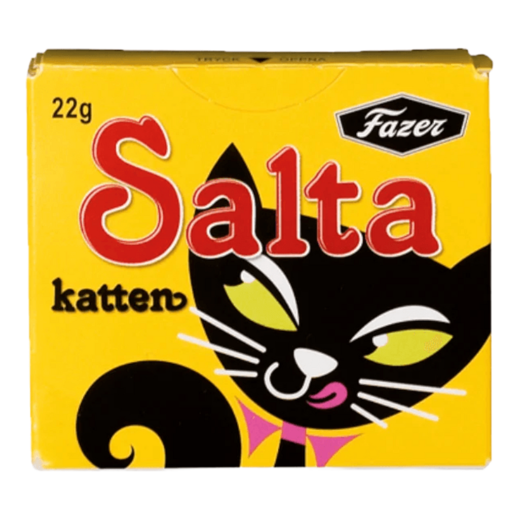 Fazer Salta Katten Salty Liquorice (Finland) - 0.8oz (24g)