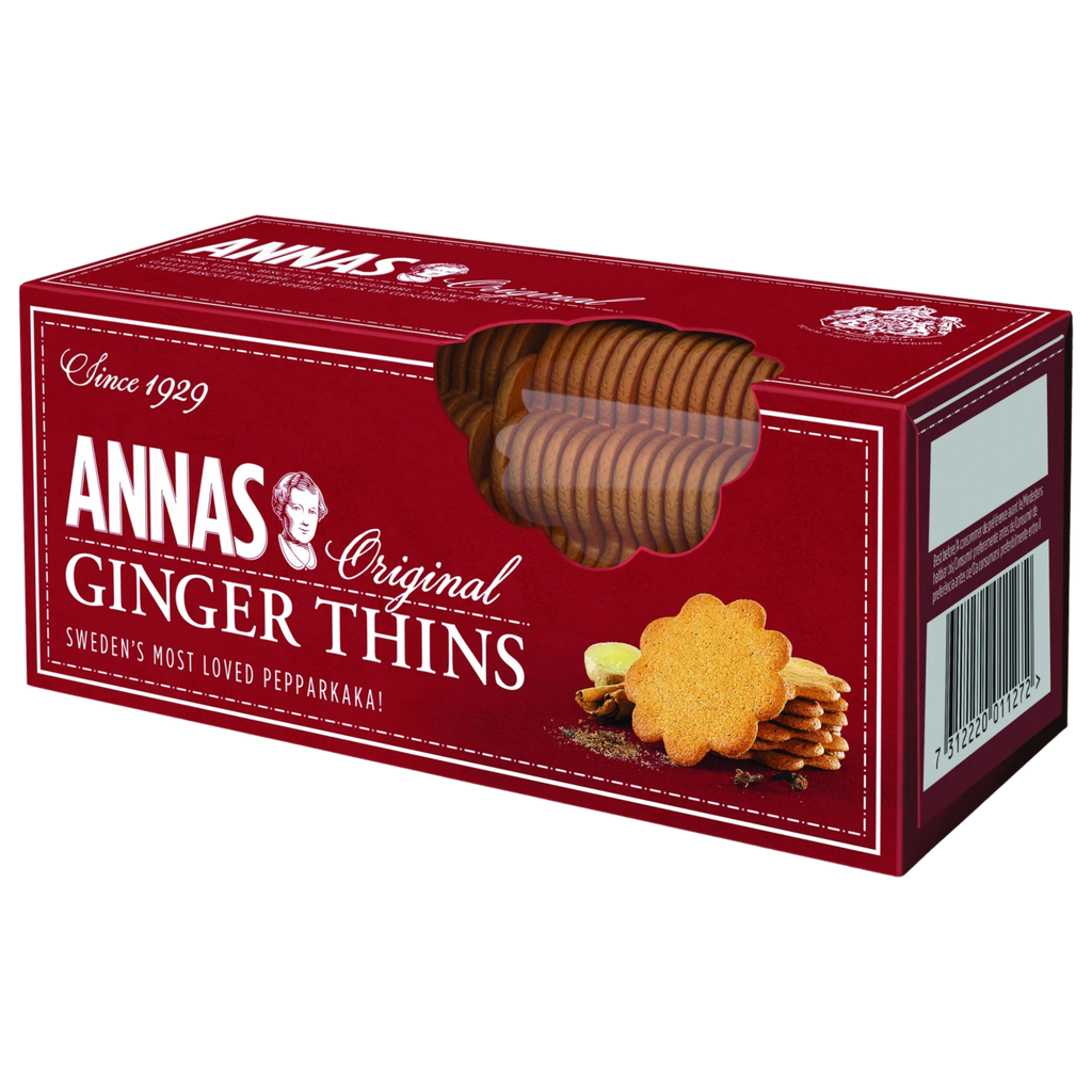 Annas Pepparkakor Original Ginger Thins (Sweden) - 5.2oz (150g)