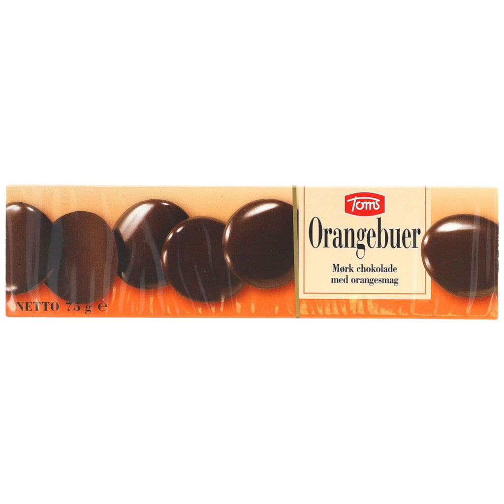 Toms Orangebuer Dark Orange Chocolate (Denmark) - 2.6oz (75g)
