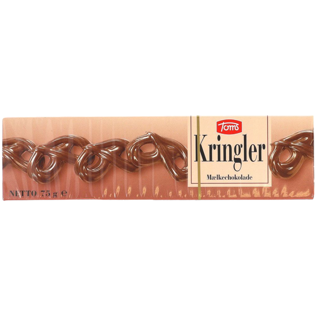 Toms Kringler Milk Chocolate (Denmark) - 2.6oz (75g)