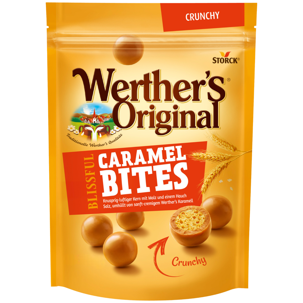 Werther's Original Blissful Caramel Bites Crunchy - 5oz (142g)
