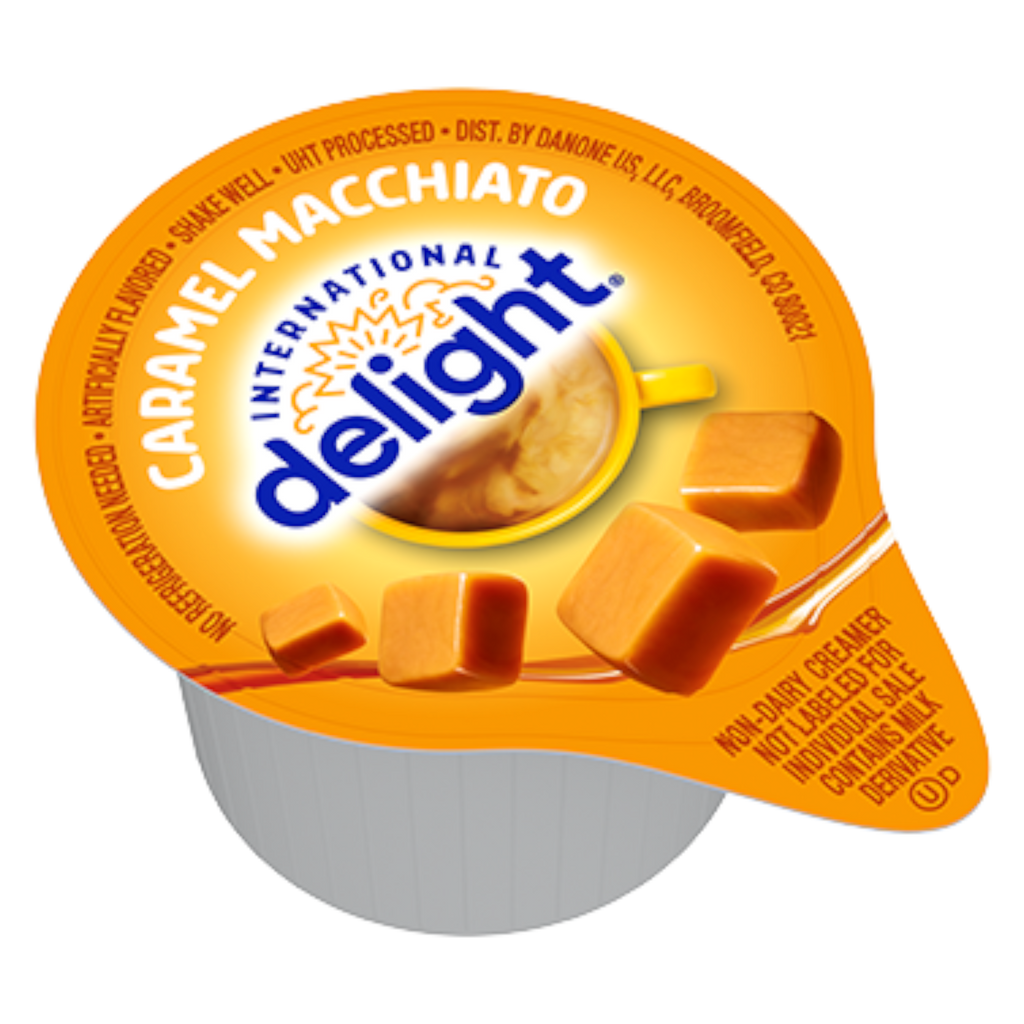 International Delight Caramel Macchiato Coffee Creamer Singles - 0.439fl.oz (13ml)