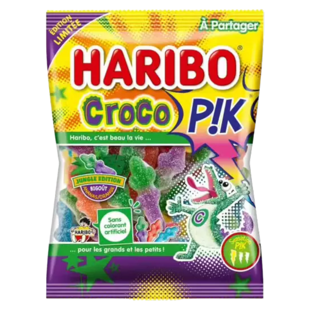 Haribo Croco Pik XL Bag (France) - 9.7oz (275g)