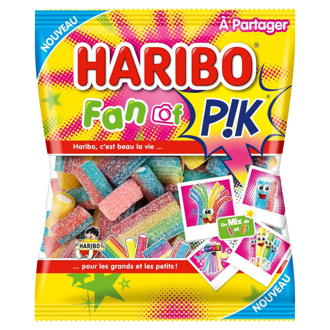 Haribo Fan of Pik XL Bag (France) - 7.05oz (200g)