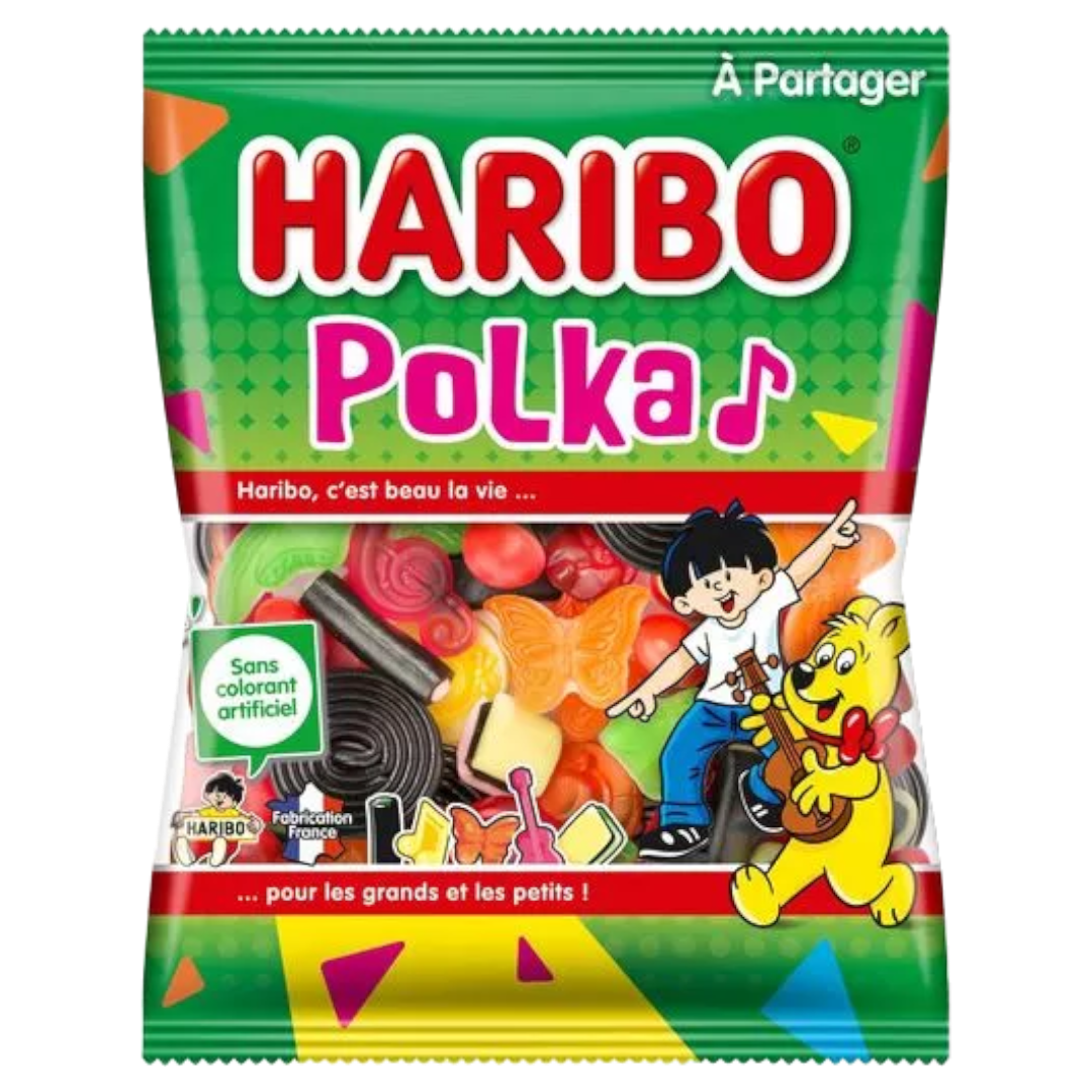 Haribo Polka Mix XL Bag (France) - 10.5oz (300g)