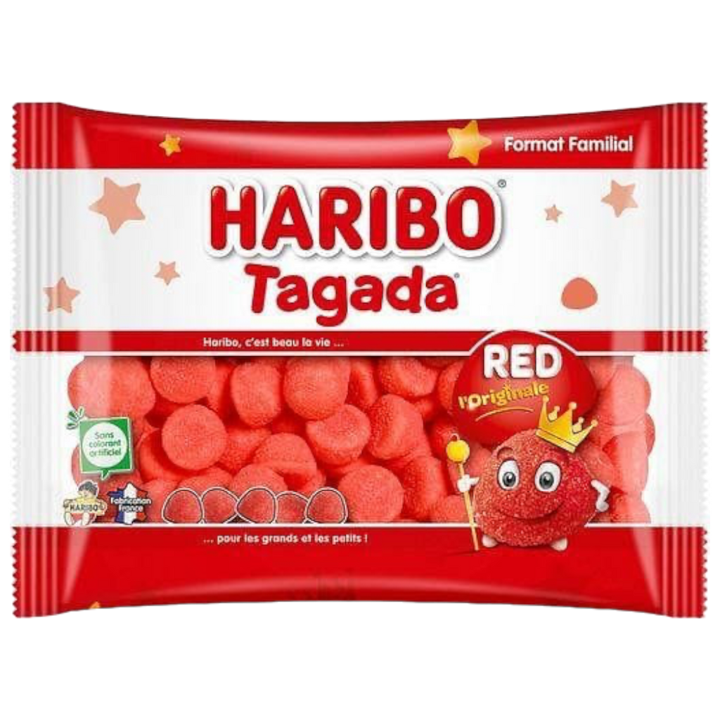 Haribo Tagada XXL Laydown Bag (France) - 14.1oz (400g)