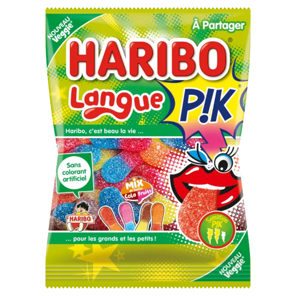 Haribo Langue Pik XL Bag (France) - 6.3oz (180g)