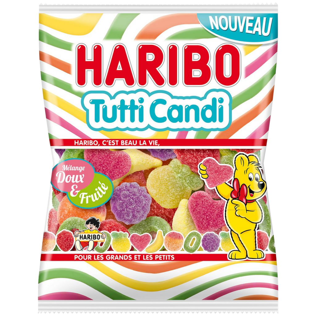 Haribo Tutti Candi XL Bag (France) - 8.8oz (250g)