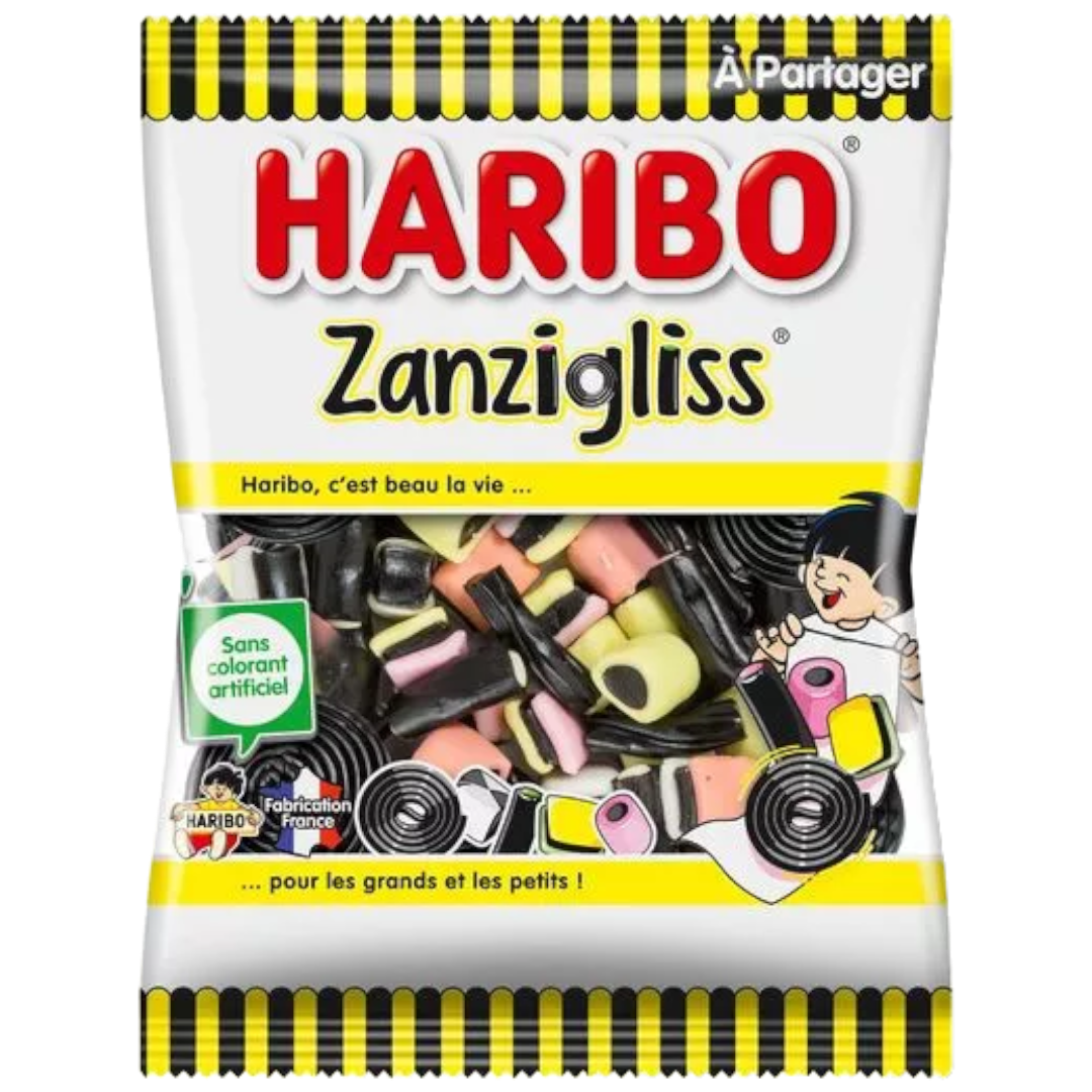 Haribo Zanzigliss XL Bag (France) - 10.5oz (300g)