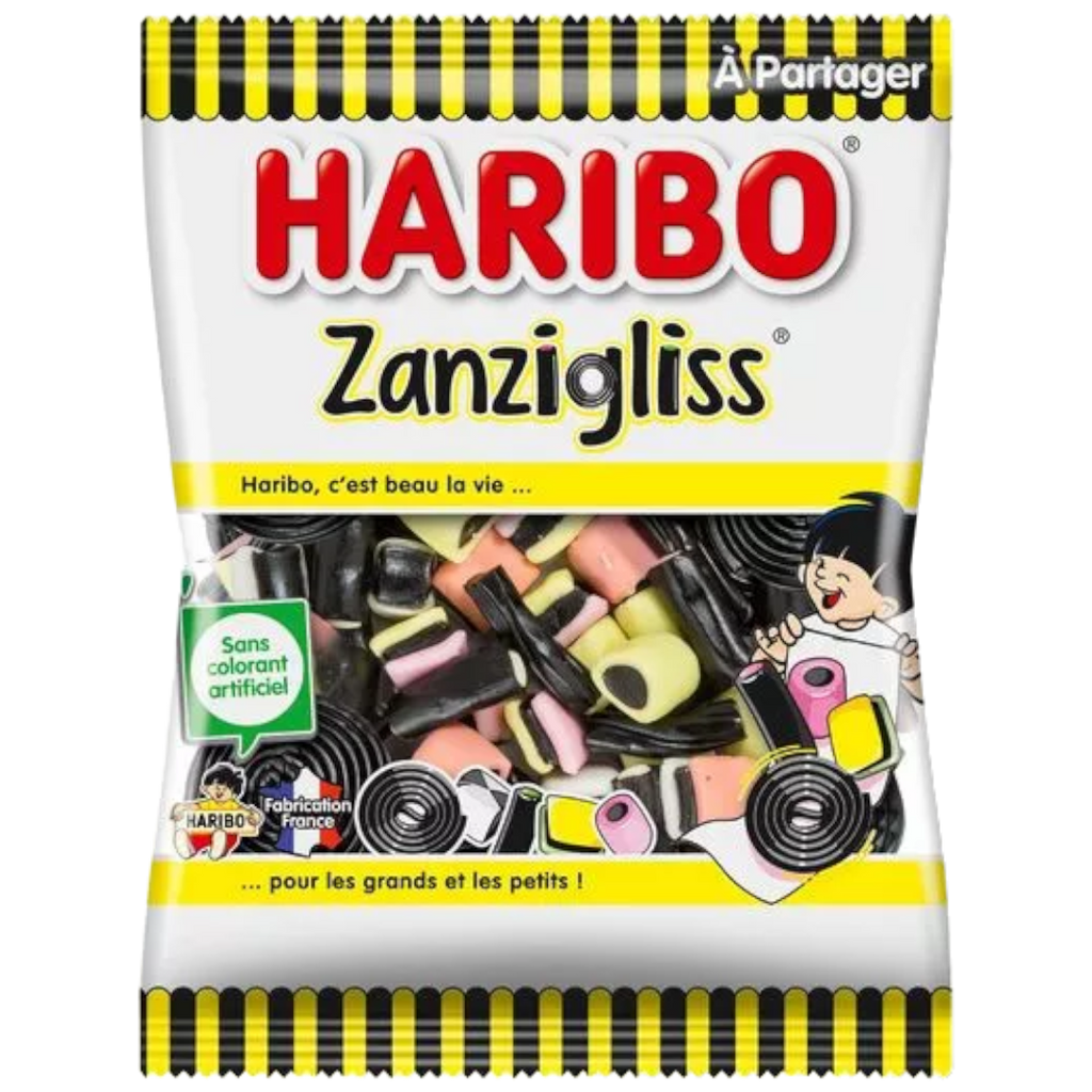 Haribo Zanzigliss XL Bag (France) - 10.5oz (300g)