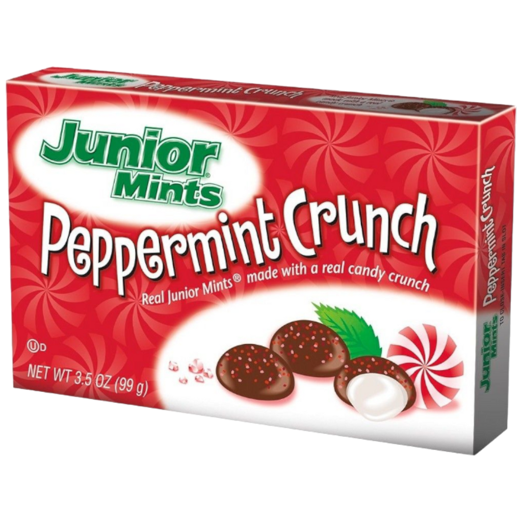 Junior Mints Peppermint Crunch Theatre Box (Christmas Limited Edition) - 3.5oz (99g)