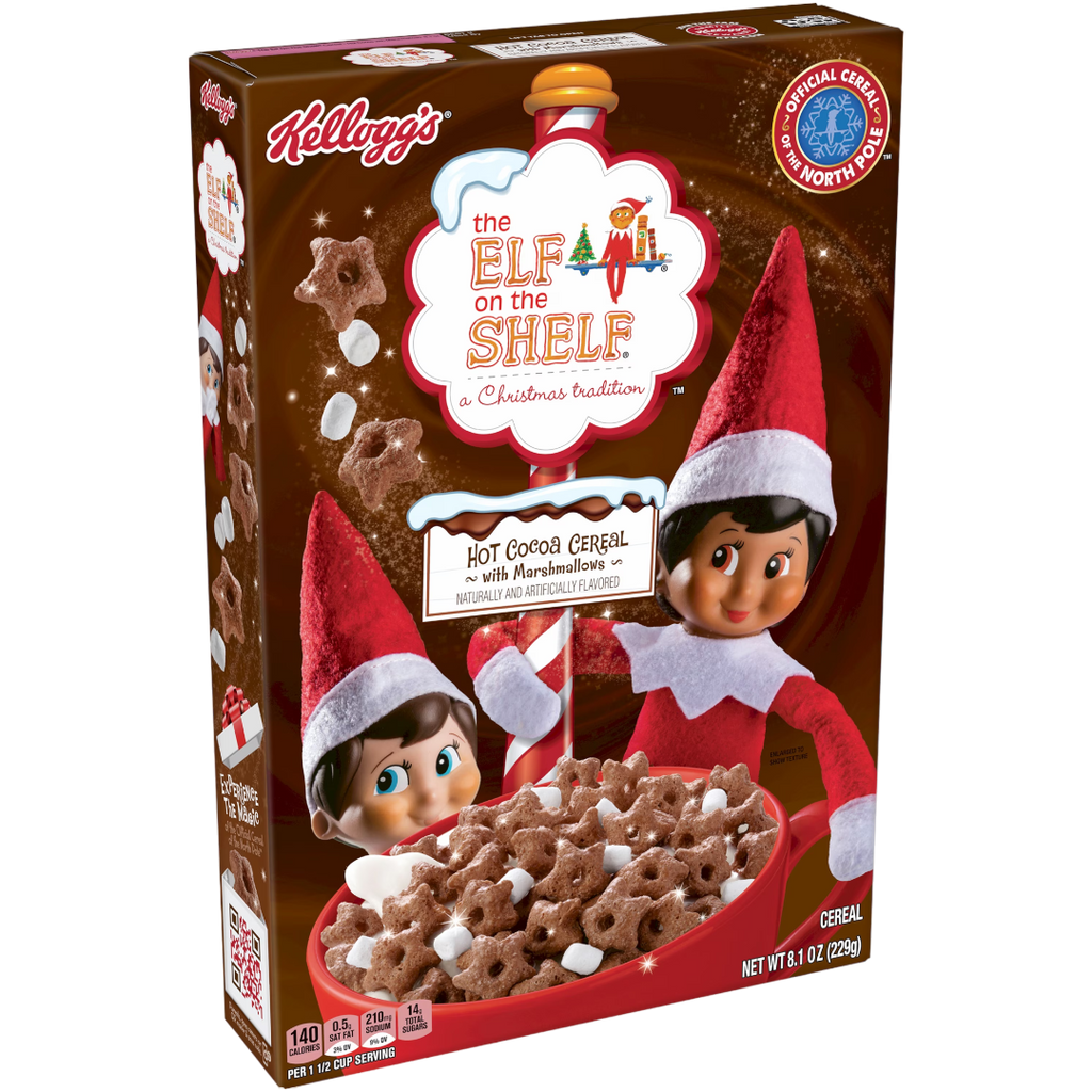 The Elf on the Shelf Hot Cocoa Cereal (Christmas Limited Edition) - 8.1oz (229g)