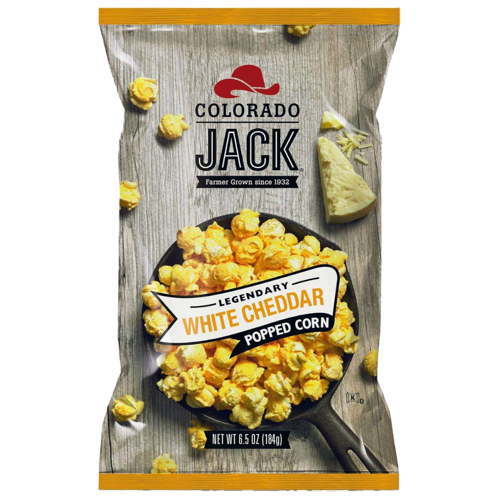 Colorado Jack Legendary White Cheddar Gourmet Popcorn - 6.5oz (184g)