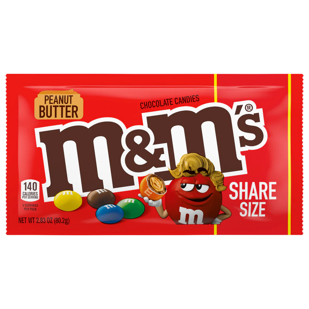 M&M's Peanut Butter King Size - 2.83oz (80.2g)