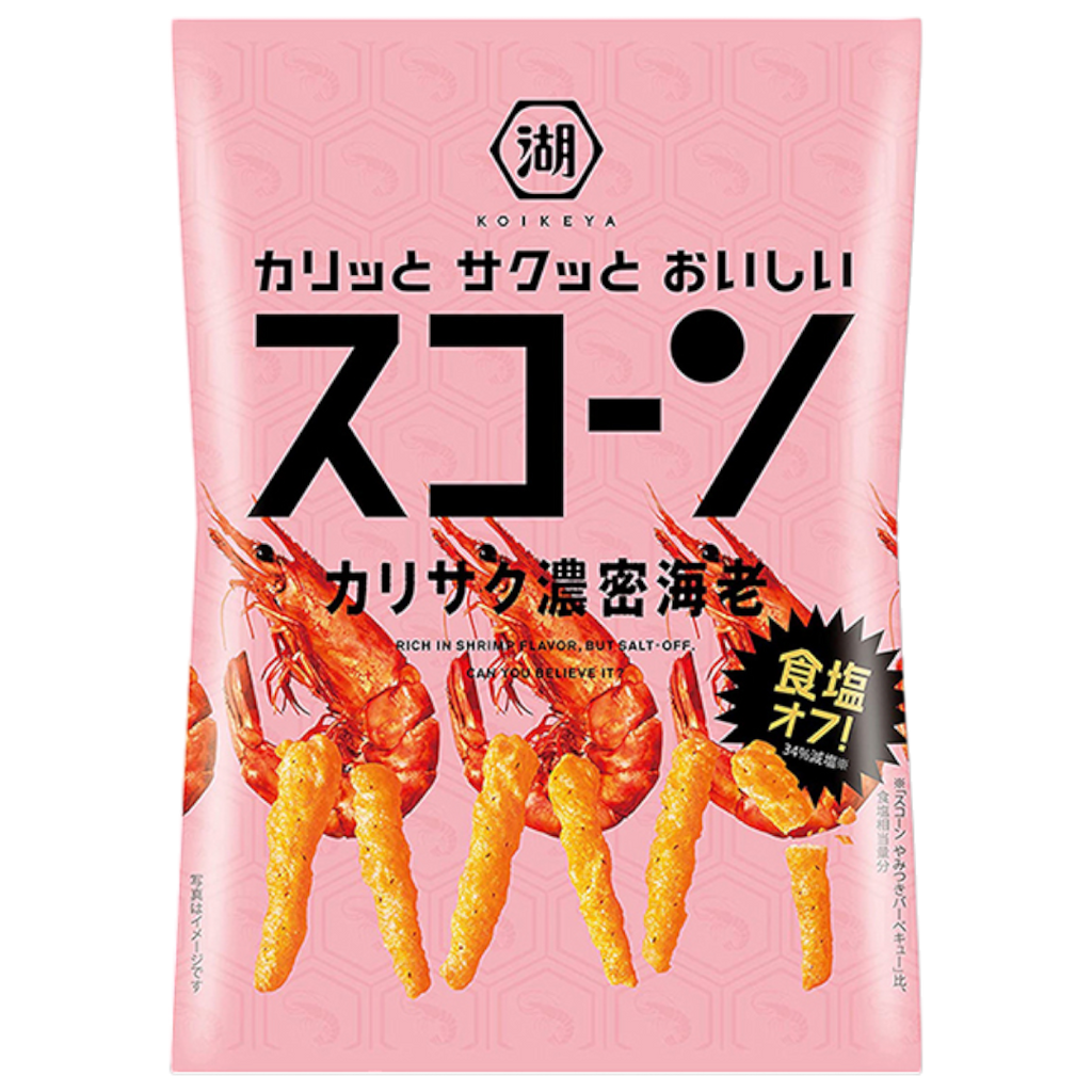 Koikeya Scorn Shrimp Crisps (Japan) - 2.92oz (83g)