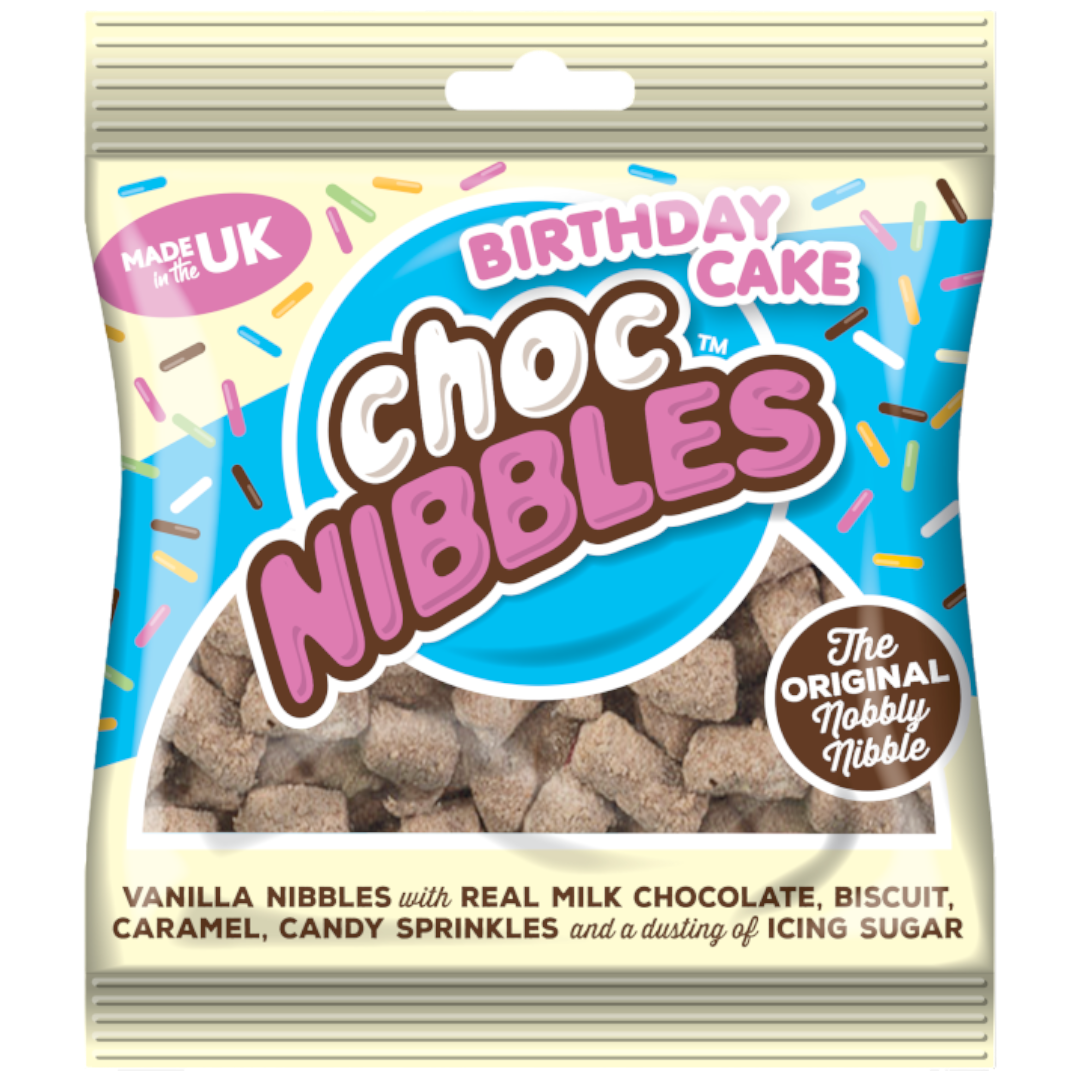 Birthday Cake Choc Nibbles Bag - 5.29oz (150g)