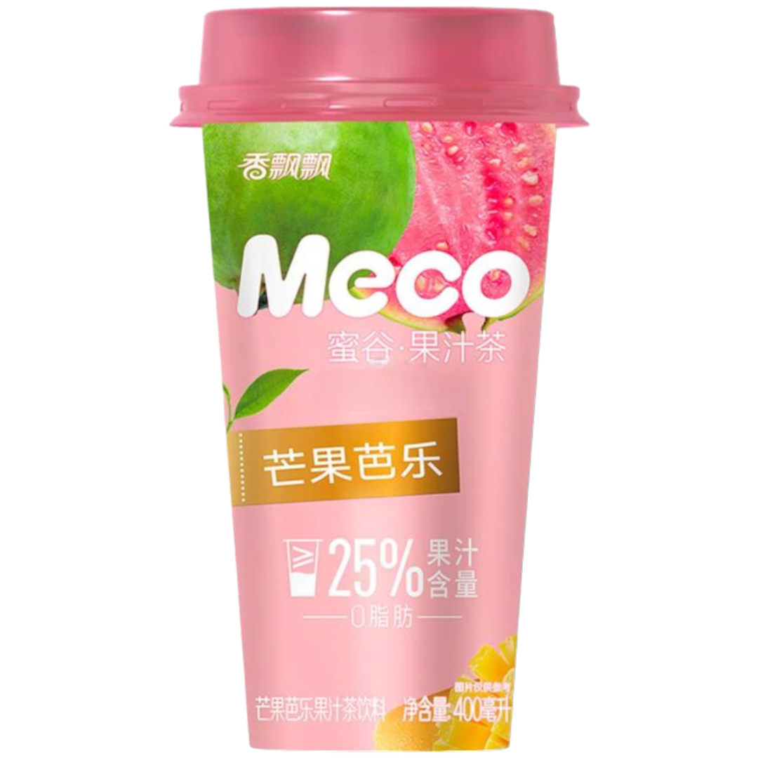 Xiang Piao Piao Meco Mango & Guava Fruit Juice (China) - 13.5fl.oz (400ml)