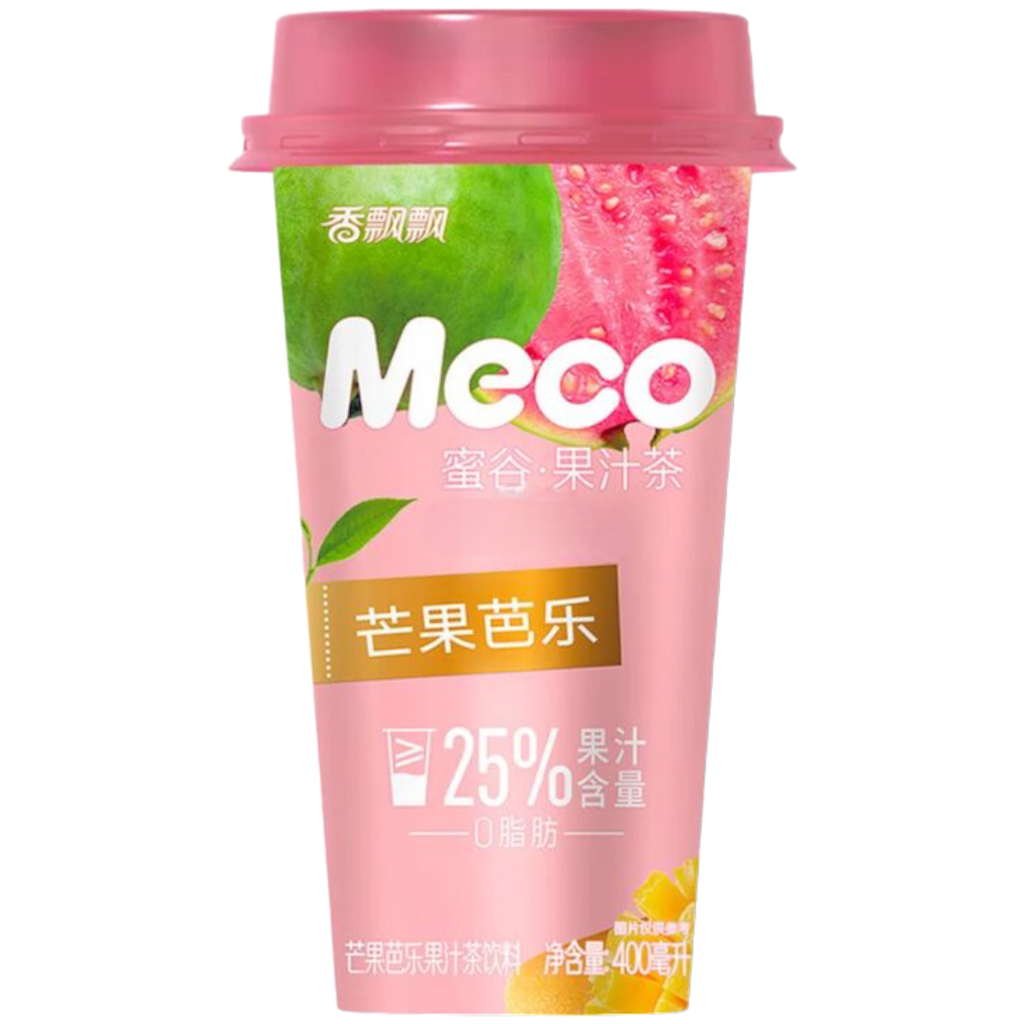Xiang Piao Piao Meco Mango & Guava Fruit Juice (China) - 13.5fl.oz (40 ...