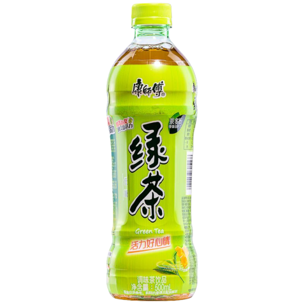 Master Kong Green Tea (China) - 16.9fl oz (500ml) BB:14/06/2024