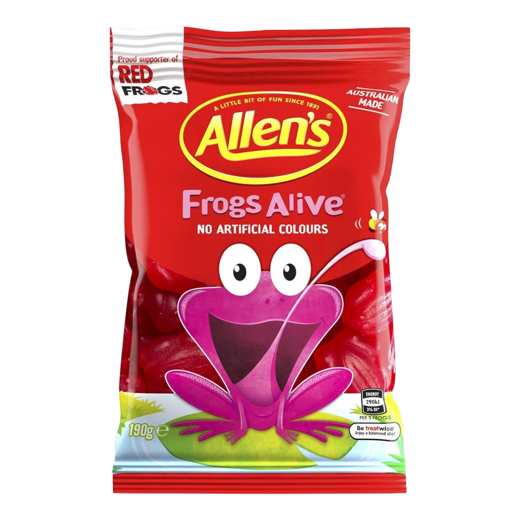 Allens Frogs Alive (Australia) - 6.7oz (190g)