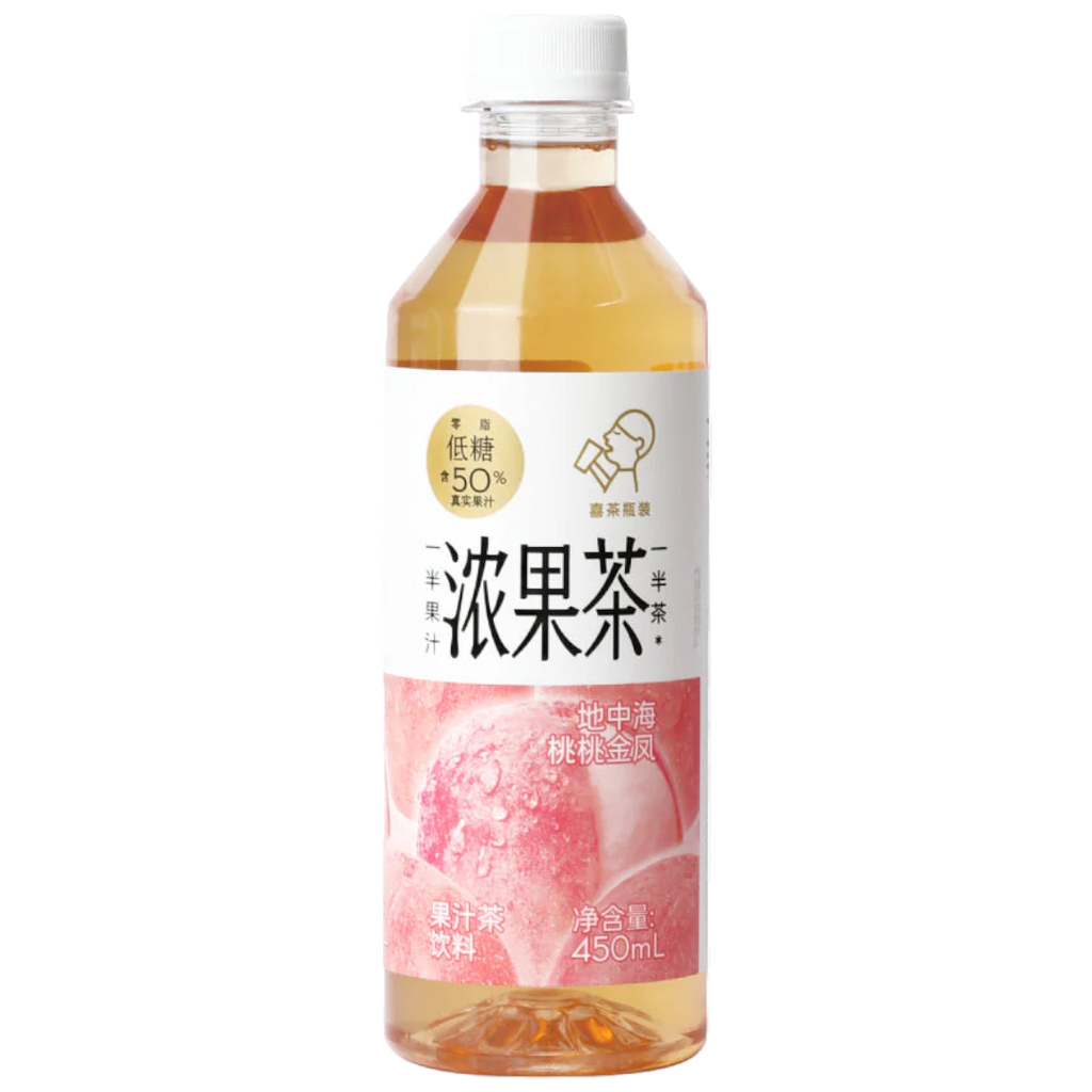 HeyTea Peach Oolong Tea (China) - 15.2fl oz (450ml)