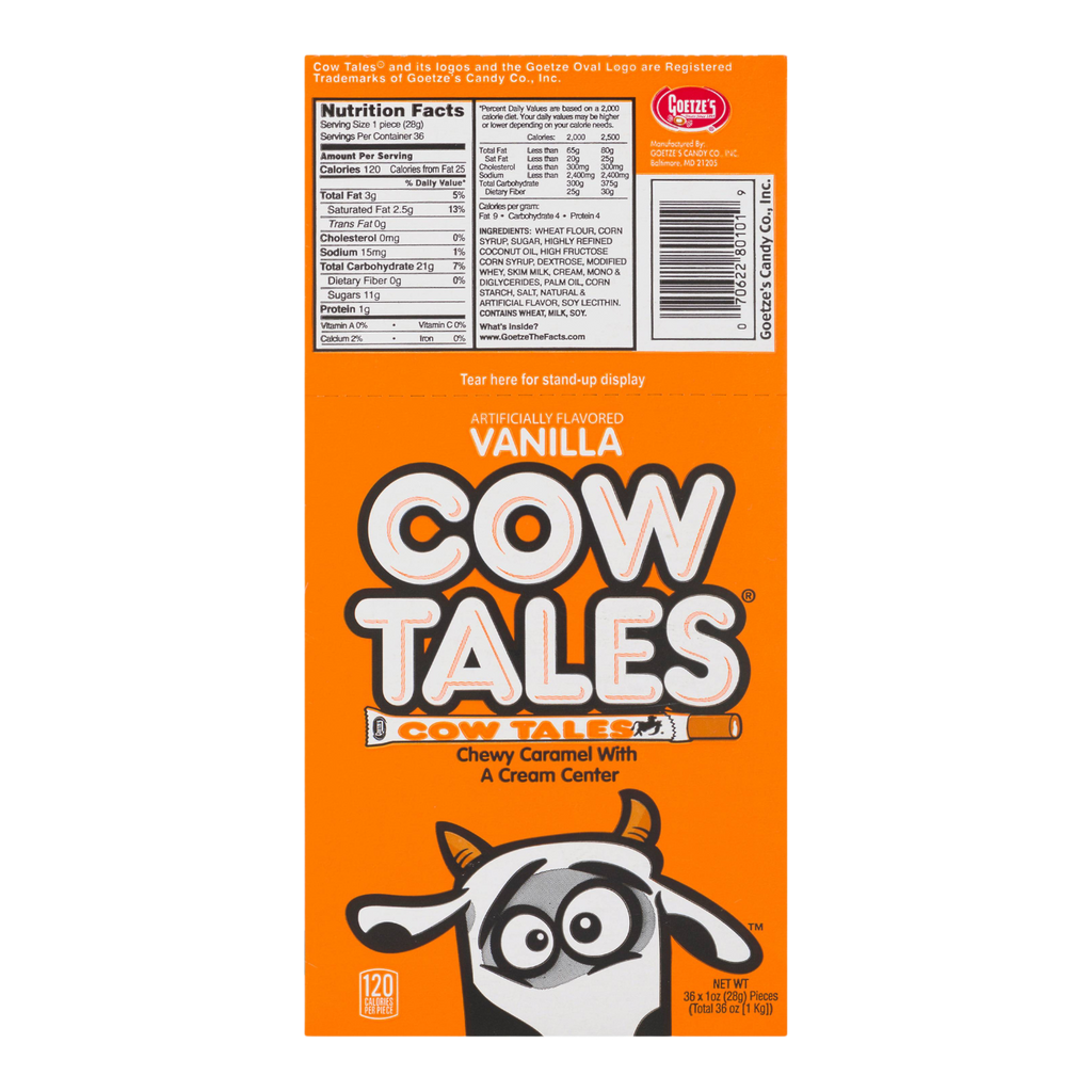 Cow Tales Original Caramel Vanilla - 1oz (28g)