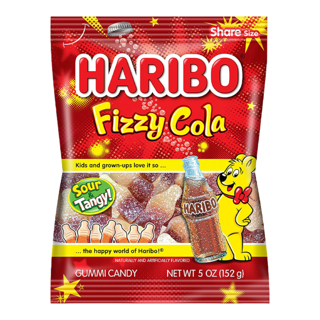 Haribo Fizzy Cola Bottles - 5oz (141g)