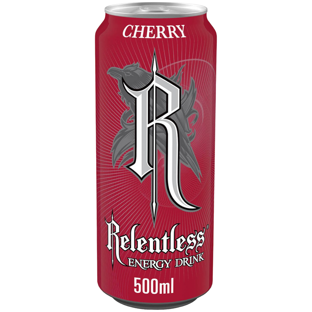 Relentless Energy Drink Cherry - 16.9fl.oz (500ml)