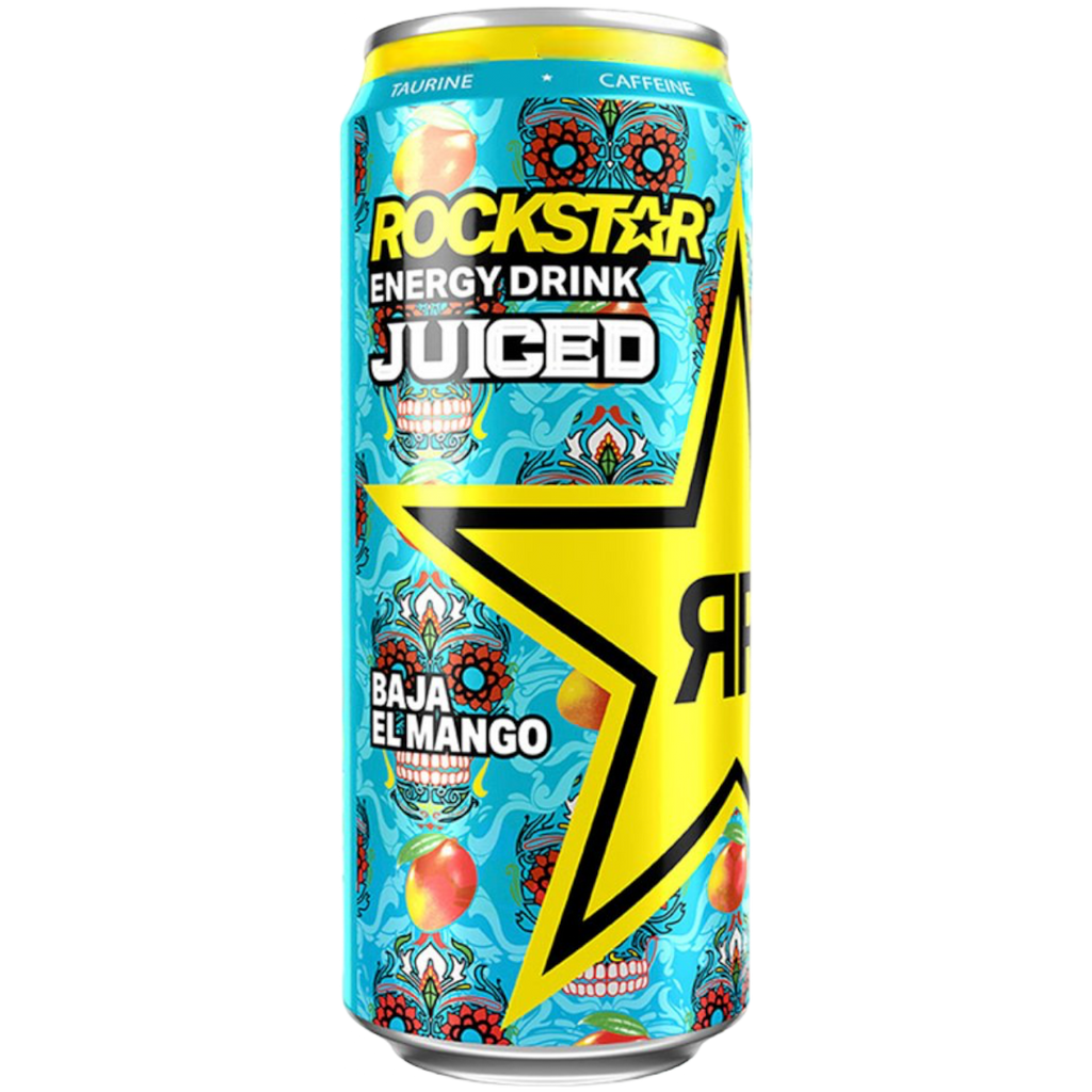 Rockstar Energy Drink Juiced Baja El Mango - 16.9fl.oz (500ml)