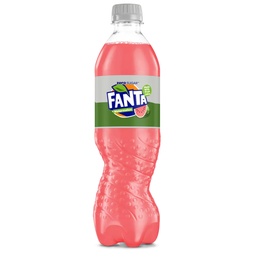 Fanta Watermelon Zero Sugar - 16.9fl.oz (500ml)