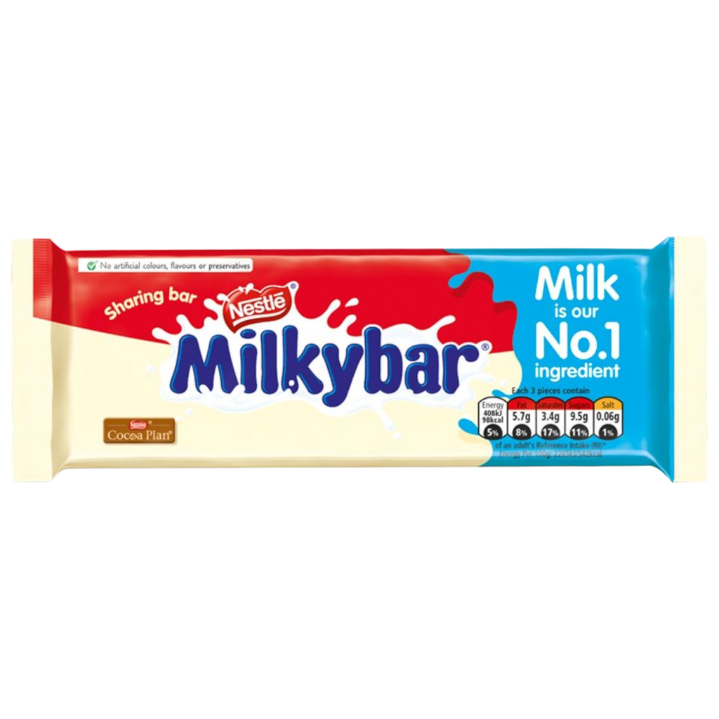 Milkybar White Chocolate Sharing Bar - 3.17oz (90g)