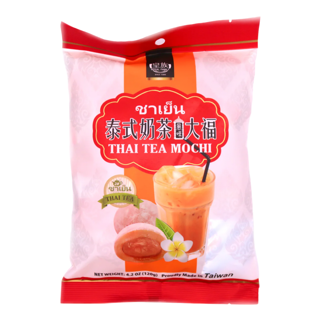 Royal Family Thai Tea Mochi - 4.2oz (120g)