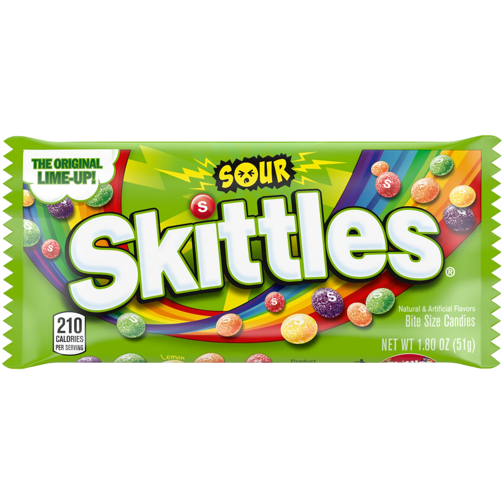 Skittles Sour (US Version) - 1.8oz (51g)